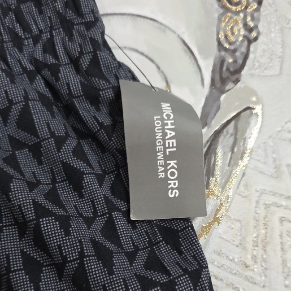 Michael Kors Black Patterned Joggers - Picture 6 of 9